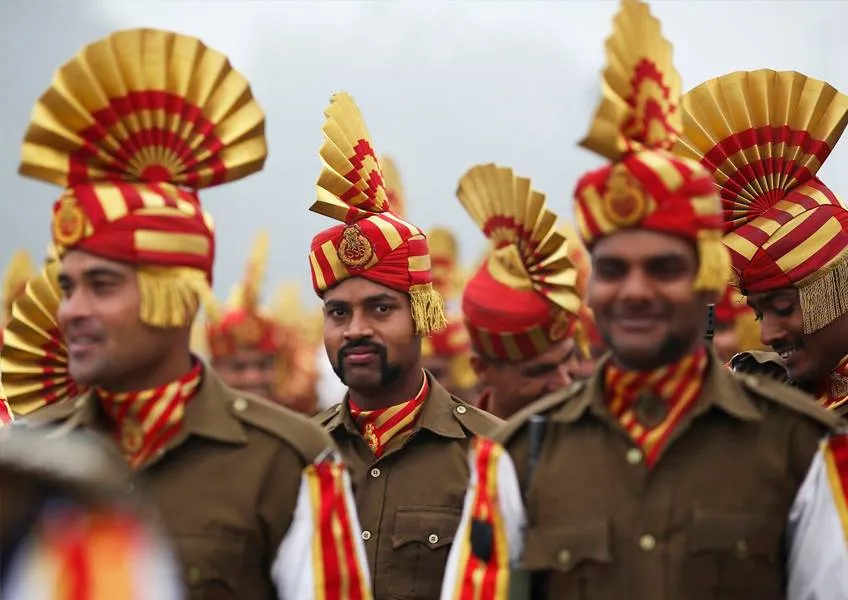 Индийский парад