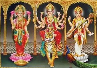 Ведический праздник Наваратри - 9 дней Божественной Матери