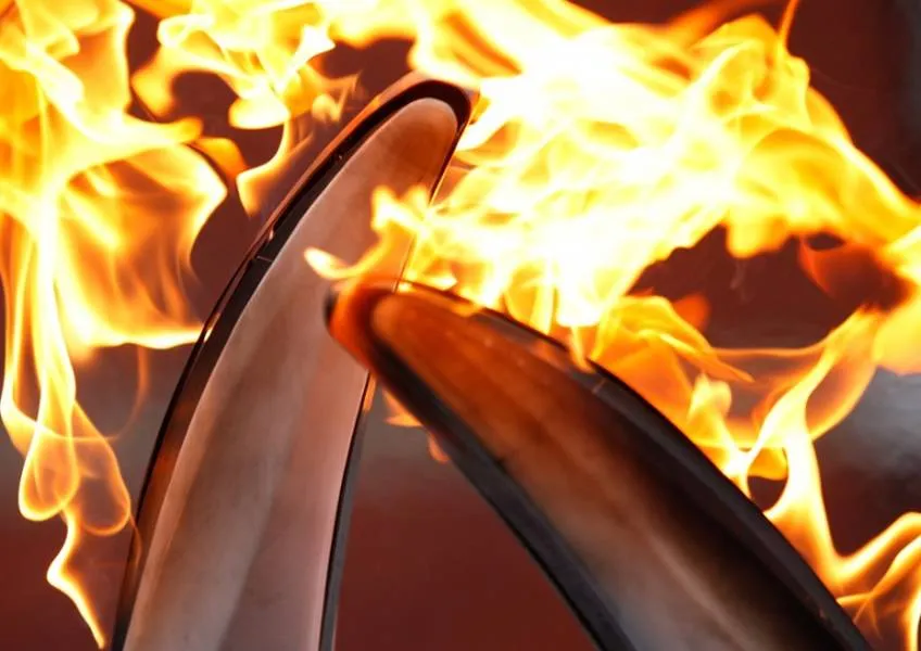 Олимпийский огонь прибыл в Индию