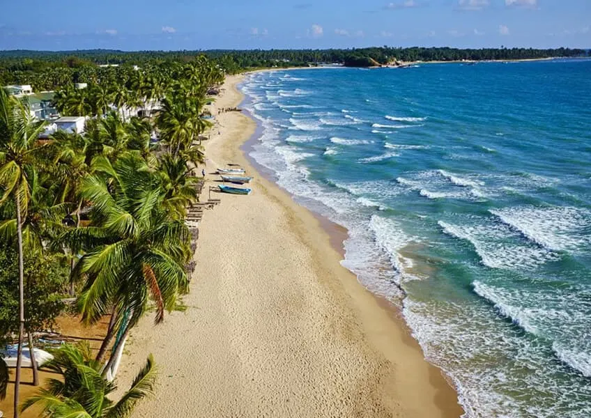 Пляжи Тринкомали на острове Шри-Ланка