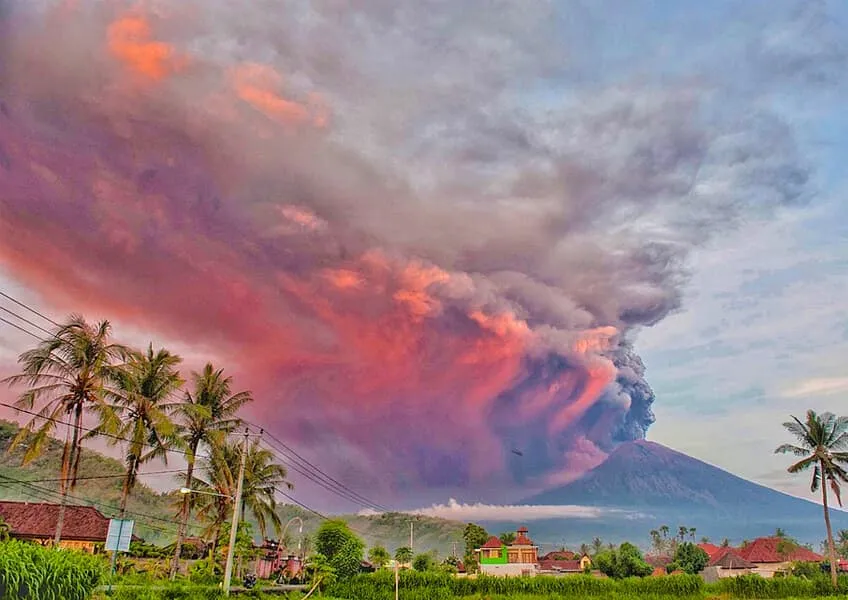 Землетрясение в Индонезии (Бали) произошло в это воскресенье (05.08.2018)
