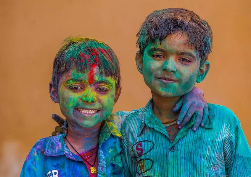 Атмосфера индийской семьи