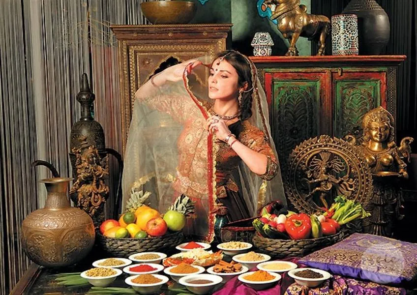 Сати Казанова провела яркий отпуск в Индии