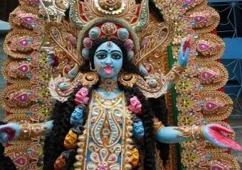 Индийская богиня смерти «Кали карающая»