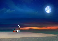 Пляж Full Moon Beach